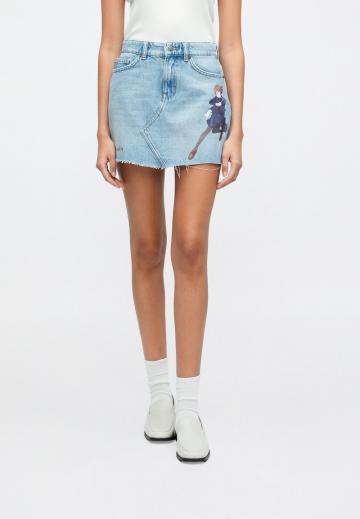 Джинсовая юбка