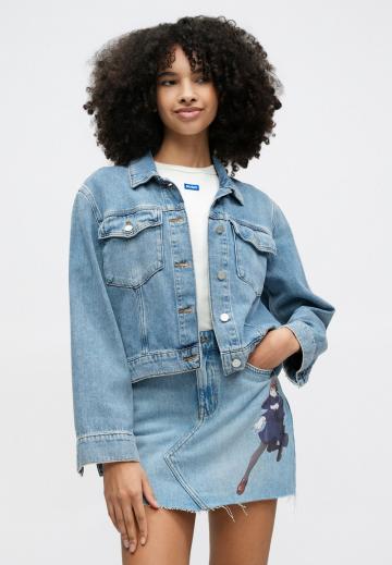 Джинсовая юбка