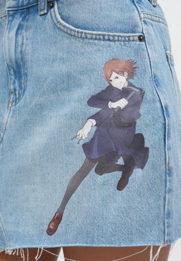 Джинсовая юбка