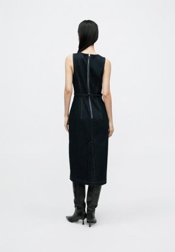 Джинсовое платье