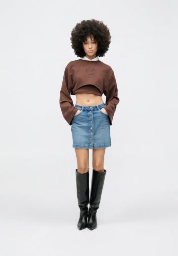 Джинсовая юбка