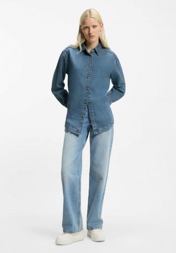 Джинсовая блузка