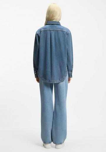 Джинсовая блузка