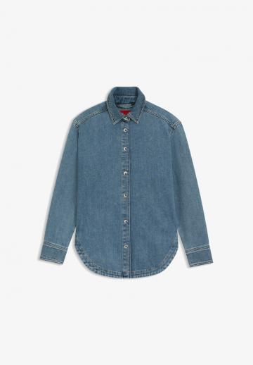 Джинсовая блузка