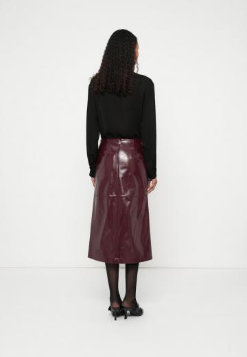 Кожаная юбка