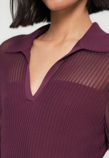 Вязаное платье