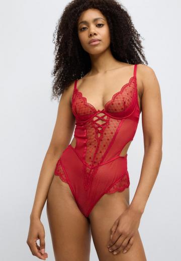 Кружевное боди