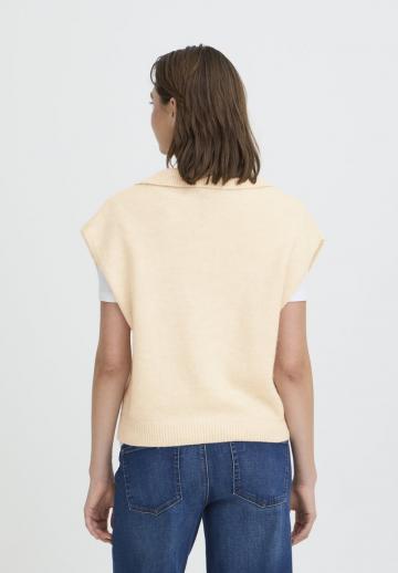 Пуловер с коротким рукавом