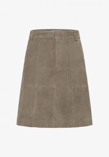 Кожаная юбка