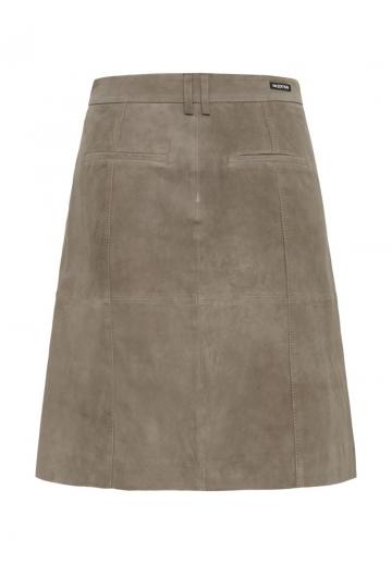 Кожаная юбка