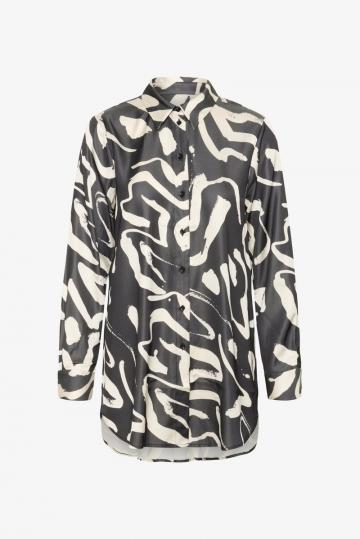 Длинная блузка