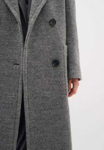 Шерстяное пальто