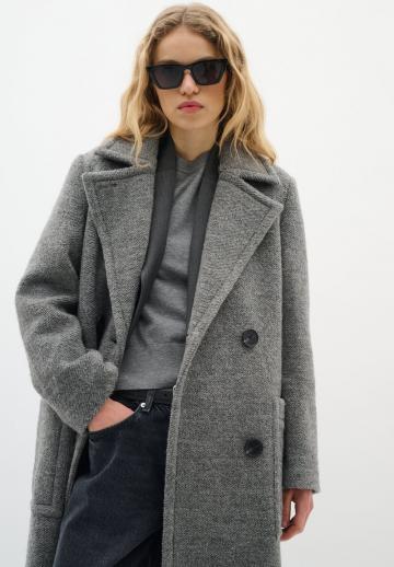 Шерстяное пальто