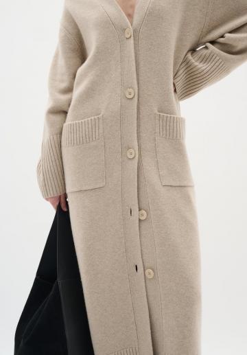 Длинный кардиган