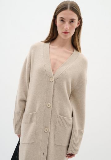 Длинный кардиган