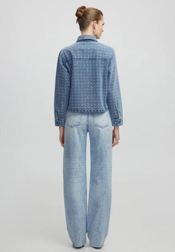 Джинсовая блузка