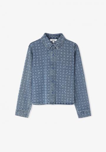 Джинсовая блузка