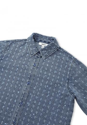 Джинсовая блузка