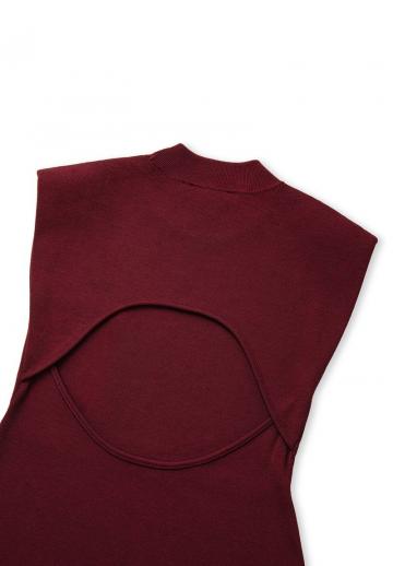 Вязаное платье