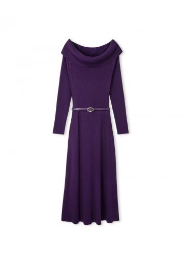 Вязаное платье