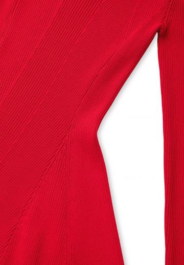 Вязаное платье