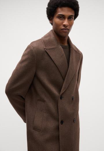 Шерстяное пальто