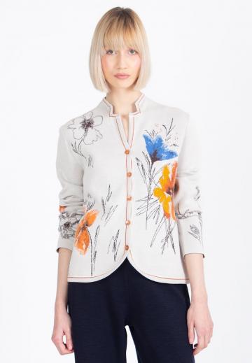 Вязаная кофта