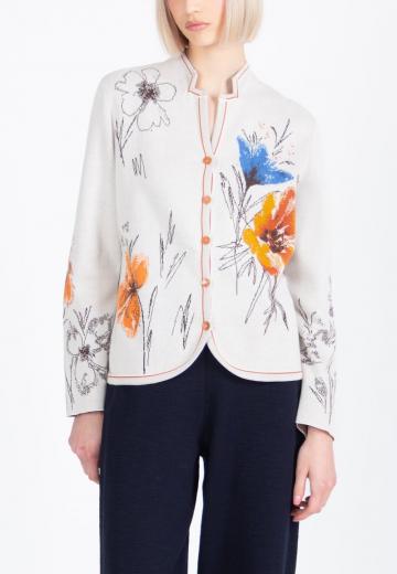 Вязаная кофта