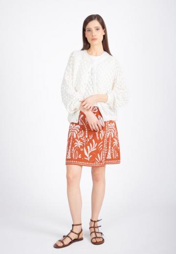 Вязаная кофта