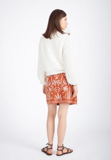 Вязаная кофта