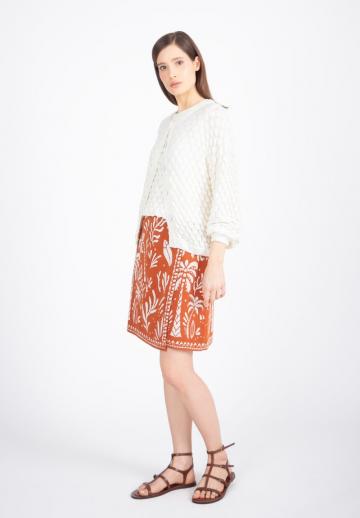 Вязаная кофта