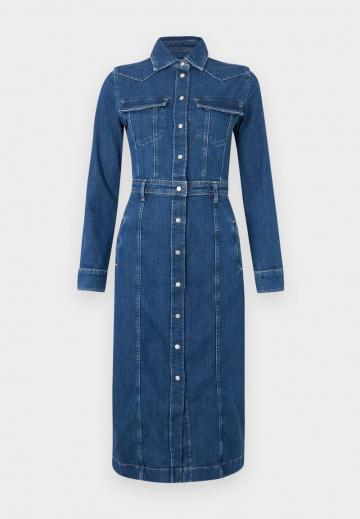 Джинсовое платье