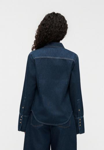 Джинсовая блузка