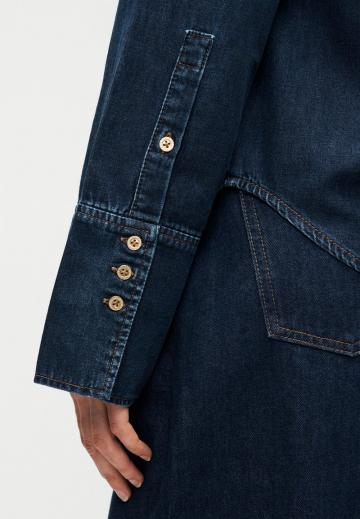 Джинсовая блузка