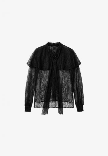 Кружевная блузка