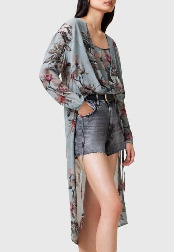 Длинная блузка