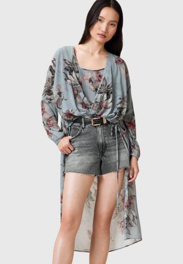 Длинная блузка