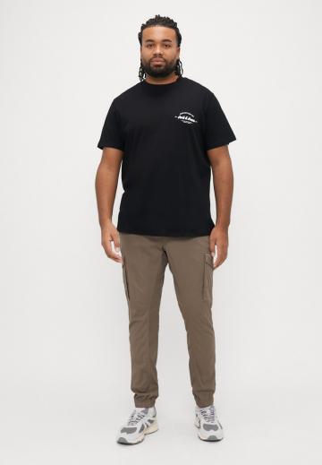 Брюки с накладными карманами