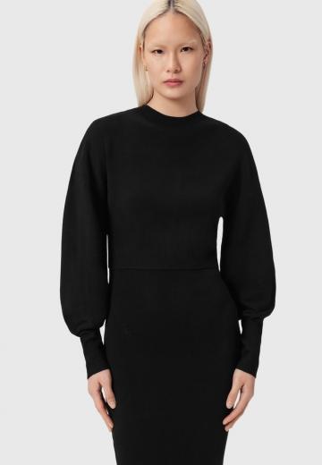 Вязаное платье