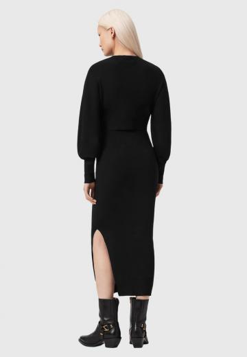 Вязаное платье