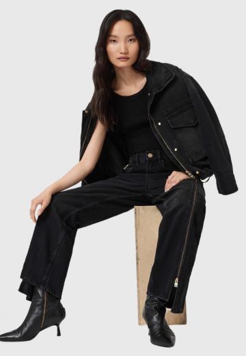 Прямые джинсы