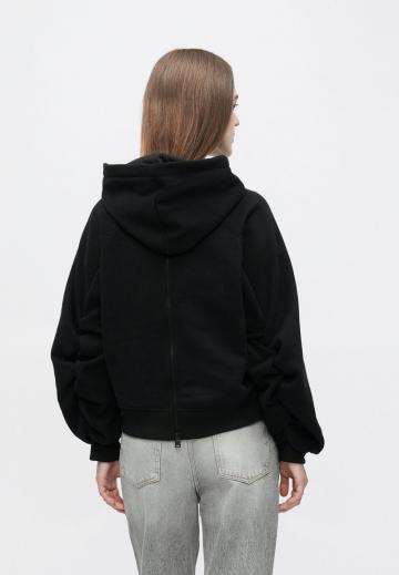 Пуловер с капюшоном