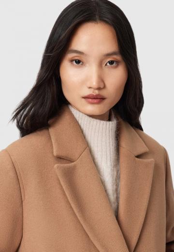 Шерстяное пальто