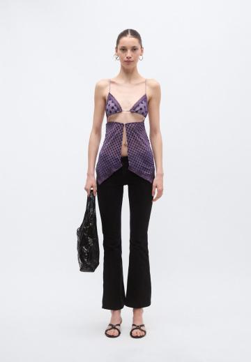 Длинный топ