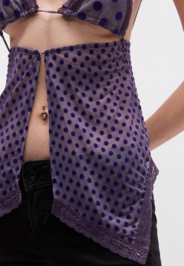 Длинный топ