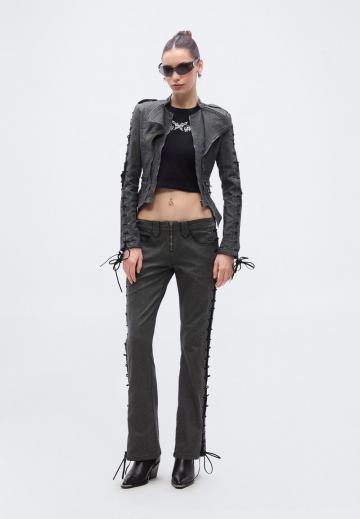 Куртка с накладнымит карманами