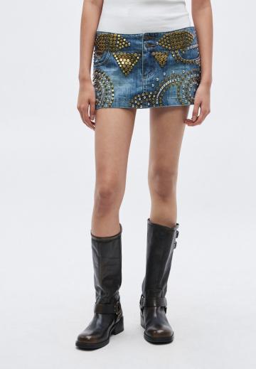 Джинсовая юбка