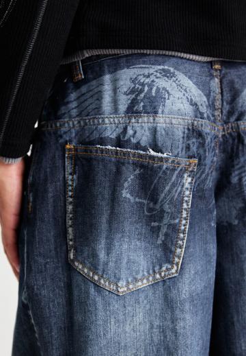 Свободные джинсы