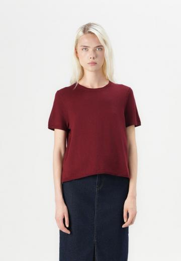 Пуловер с коротким рукавом