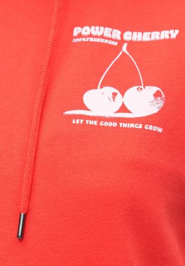 Пуловер с капюшоном